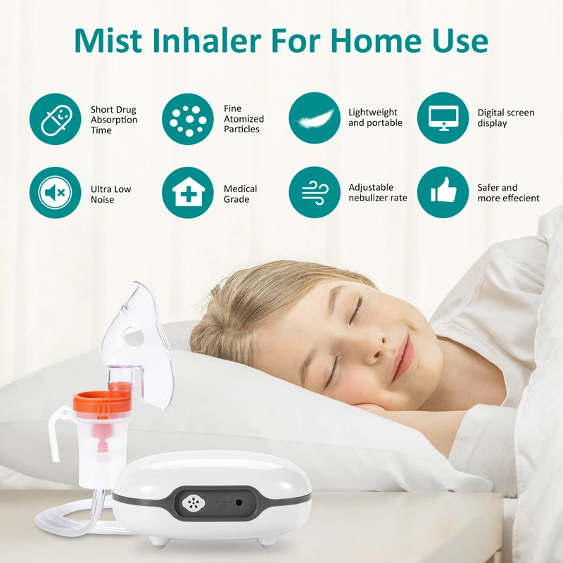 Mini Portable Handheld Portable Nebulizer Didital Compresssor Nebulizer